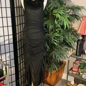 *SOLD*Dolls Kill Darker Waves Tempo Ruched Harness Dress*SOLD*